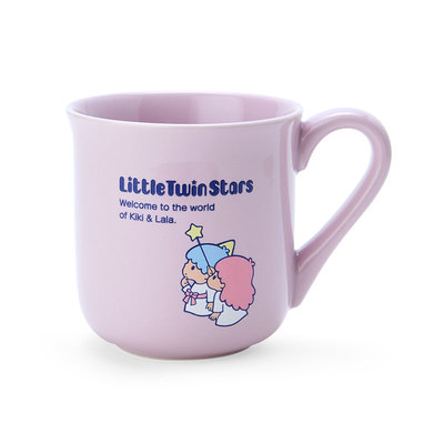 日本Sanrio正品LittleTwinStars雙子星 陶瓷杯馬克杯(Colorful)