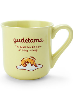 日本Sanrio正品Gudetama蛋黃哥 陶瓷杯馬克杯(Colorful)