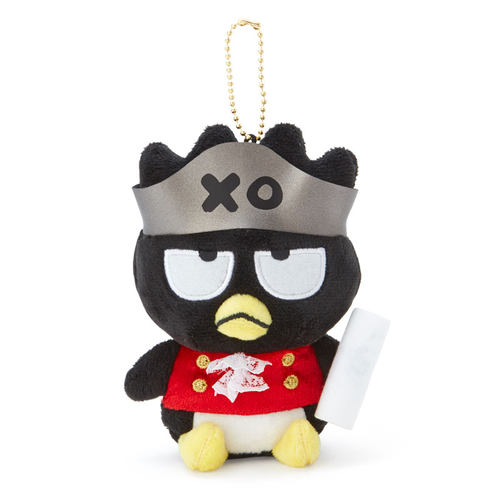 日本Sanrio正品Badtz maru酷企鹅XO 毛絨公仔包掛件匙扣(尋寶)
