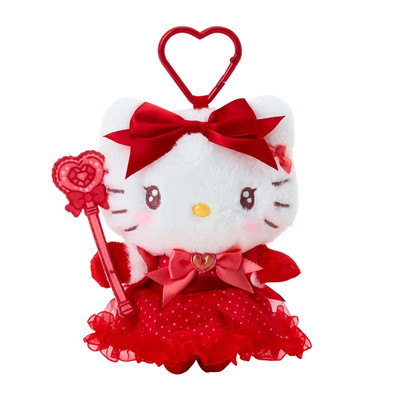日本Sanrio正品Hello Kitty 毛絨公仔匙扣包掛件Colorful