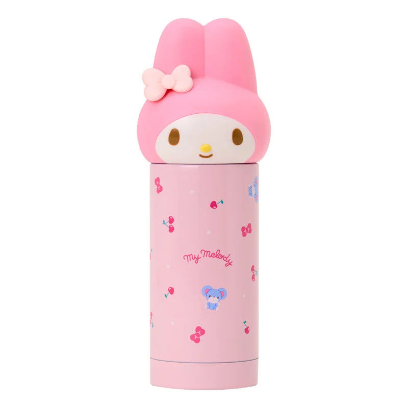 日本Sanrio正品My Melody不鏽鋼保溫水壺杯360ml (Face)