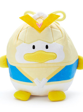 日本Sanrio正品AP鴨Ahiru No Pekkle 抽繩布袋束口袋收納袋(Hero)