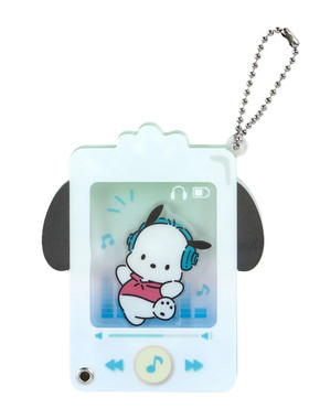 日本Sanrio正品PC狗Pochacco 亞加力膠匙扣包掛件(Playlist)