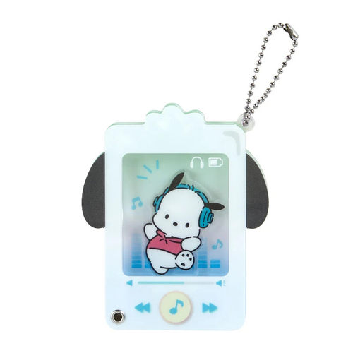 日本Sanrio正品PC狗Pochacco 亞加力膠匙扣包掛件(Playlist)