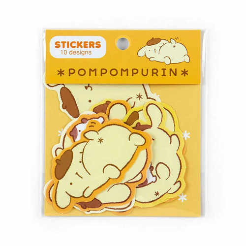 布甸狗日本正品袋裝貼紙Sanrio