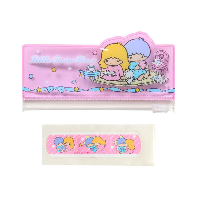 日本Sanrio正品Littletwinstars雙子星 創可貼膠布&收納袋图片