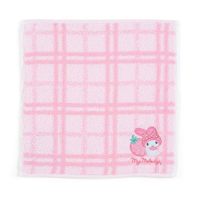 日本Sanrio正品My Melody 毛巾小手巾(Checked)