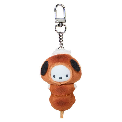 日本Sanrio正品PC狗Pochacco 膠公仔匙扣包掛件盲盒(和菓子)