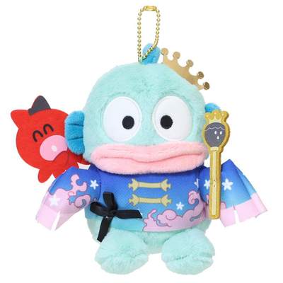 日本正品Hangyodon海怪醜魚 毛公仔匙扣包掛件FRAGARIA MEMORIES