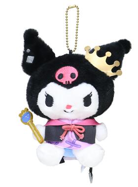 日本Sanrio正品Kuromi可羅米 毛公仔匙扣包掛件FRAGARIA MEMORIES