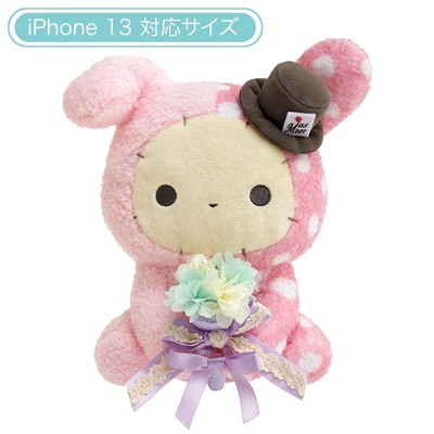 日本SanX正品Sentimental Circus深情馬戲團 毛公仔手機座(花束)