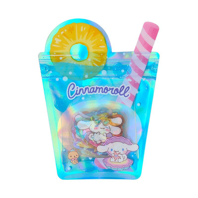 日本Sanrio正品Cinnamoroll玉桂狗 袋裝貼紙(夏)