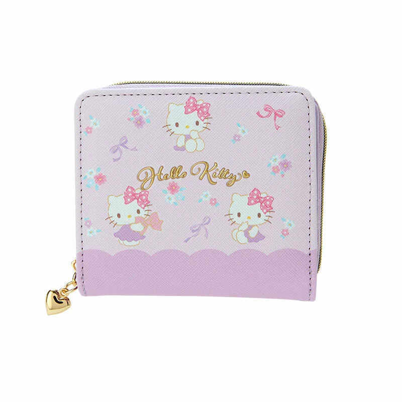 日本Sanrio正品Hello Kitty 兒童銀包錢包(小花)