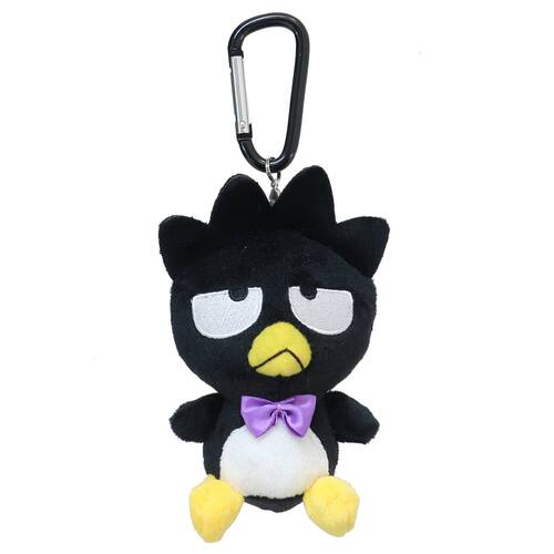 日本Sanrio正品Badtz Maru酷企鵝XO 毛絨公仔匙扣包掛件(爬山扣)