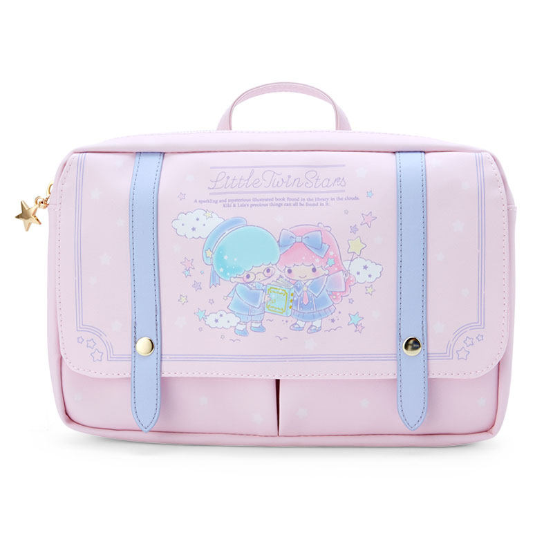 日本Sanrio正品Littletwinstars小雙星 手拿包化妝包收納包(圖鑑)