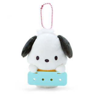 日本Sanrio正品PC狗Pochacco 毛絨公仔匙扣包掛件(My Pachirun)