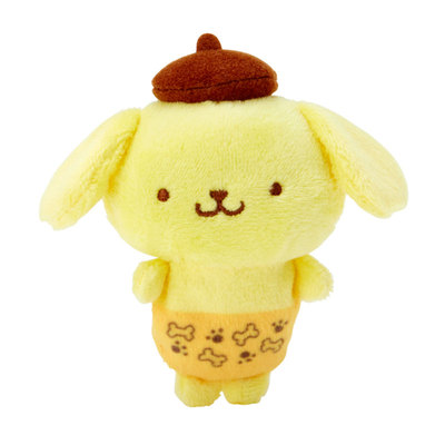 日本Sanrio正品Pompompurin布甸狗 迷你毛絨公仔擺設(夏)