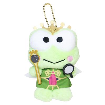 日本Sanrio正品Keroppi大眼蛙毛公仔匙扣包掛件FRAGARIA MEMORIES