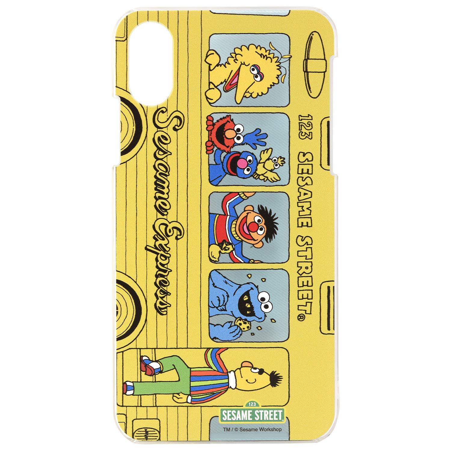日本正品Sesame Street芝麻街 iPhone XR手機套保護殼