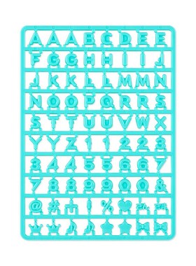 日本Sanrio正品 My Pachirun系列裝飾字粒(藍綠)