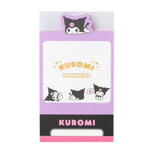 New 日本Sanrio正品 Kuromi可羅米 便簽本便條紙 Life