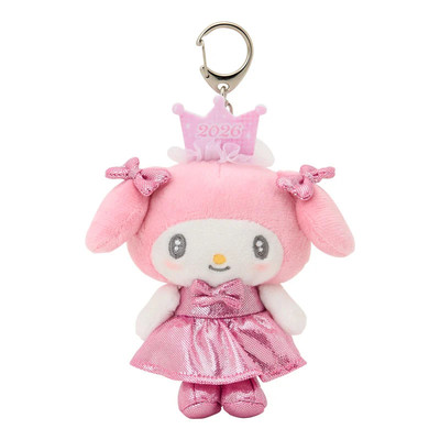 日本Sanrio正品My Melody 毛絨公仔匙扣包掛件盲盒(2026)