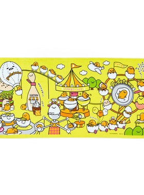 日本Sanrio正品Gudetama Land蛋黃哥 大毛巾浴巾