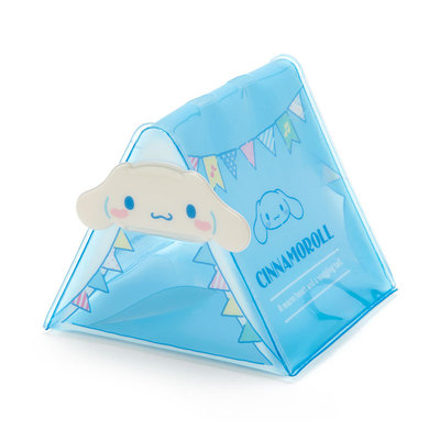 日本Sanrio正品Cinnamoroll玉桂狗 PVC迷你小擺設(帳篷)