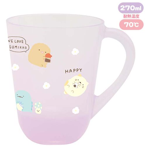 日本SanX正品Sumikko Gurashi角落生物 手柄塑膠杯嗽口杯