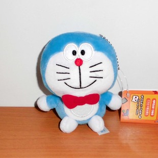 日本Sanrio正品Hello Kitty x Doraemon叮噹毛絨公仔包掛件(景品)