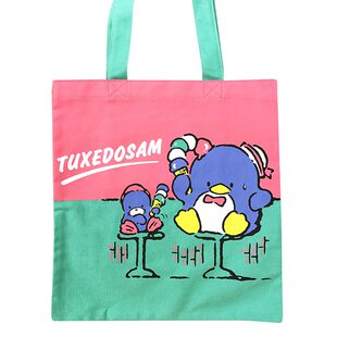 日本Sanrio正品Tuxedo Sam企鵝 單肩包手提包手挽袋休閒包