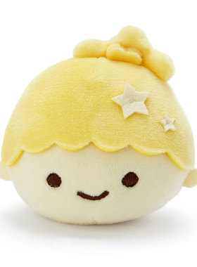 日本Sanrio正品LittleTwinStars小雙星LaLa頭型迷你毛絨公仔(麵包