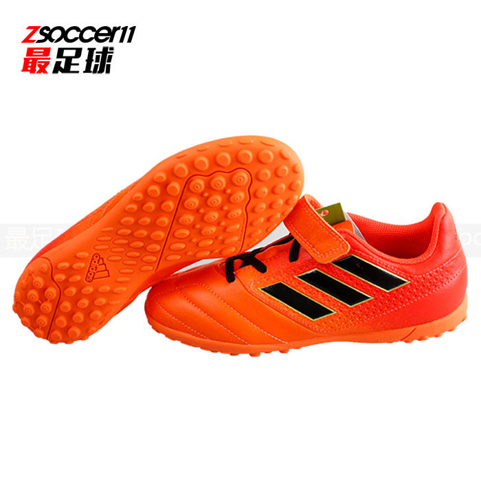 zsoccer11足球adidas阿迪达斯ACE 17.4 儿童TF碎钉足球鞋BY2299