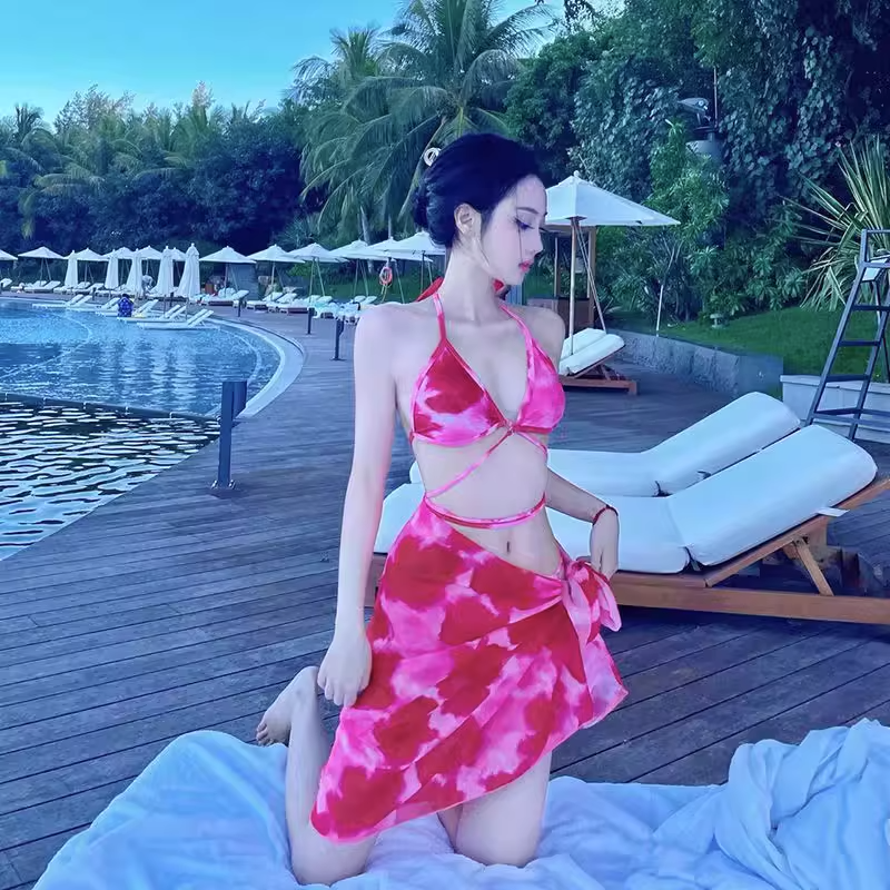 omom比基尼沙滩度假泳衣
