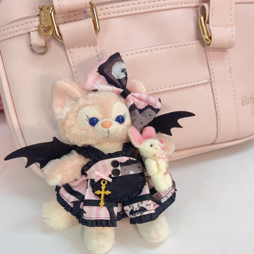 南风格子玲娜贝儿万圣节裙子