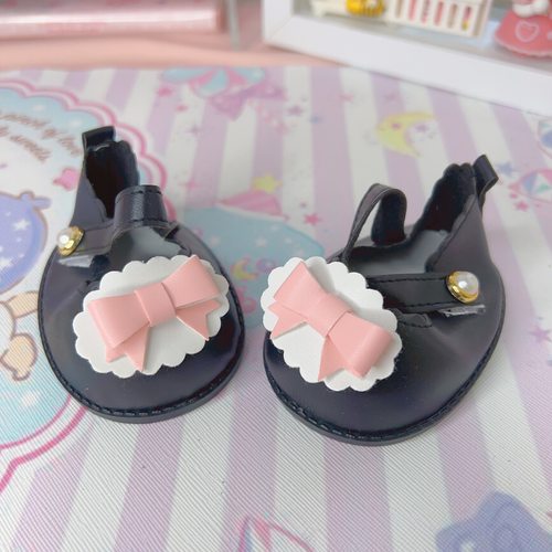 南风格子娃衣鞋子原创手作