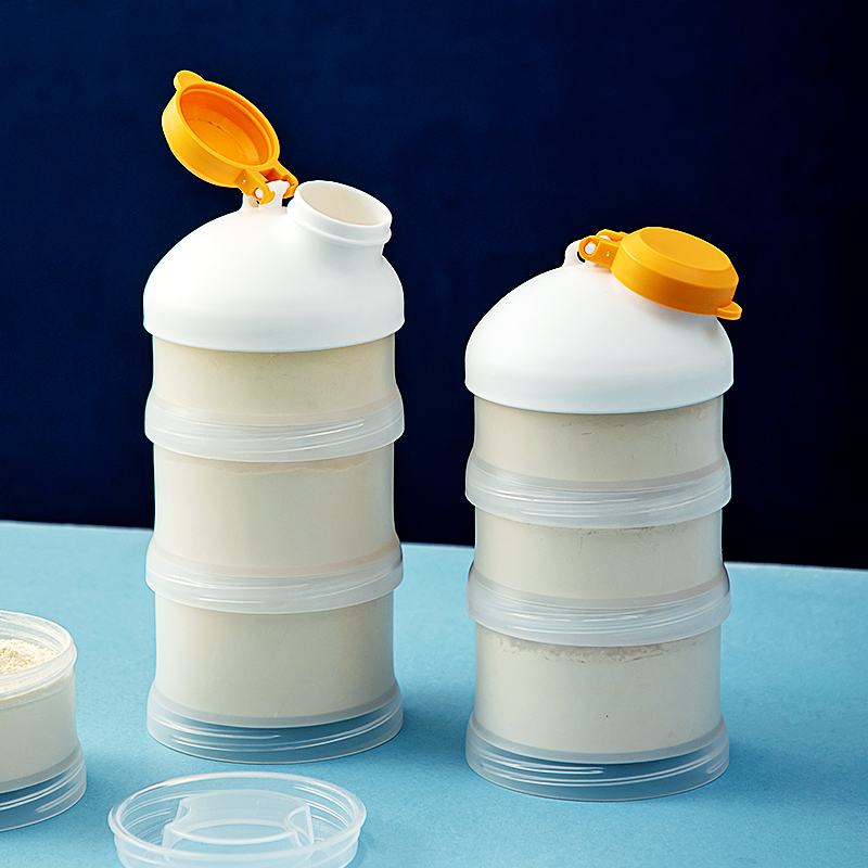 蛋白粉便携盒漏斗便携式分装盒健身补剂蛋白质储存罐咖啡奶粉粉盒