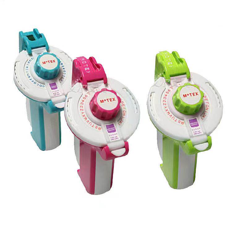 韩国motex标签机E-202手动打印机手账装饰手帐工具不干胶3