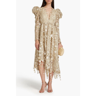 款 过季 超精致星星蕾丝镂空连衣裙89904 代购 ZIMMERMANN正品