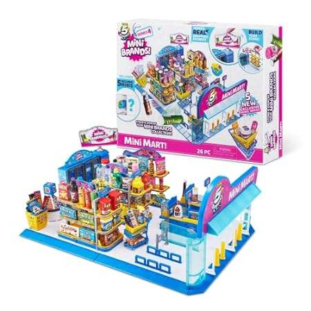 5 Surprise Mini Brands - Mini Mart Playset by ZURU (Serie 饰品/流行首饰/时尚饰品新 菩提 原图主图