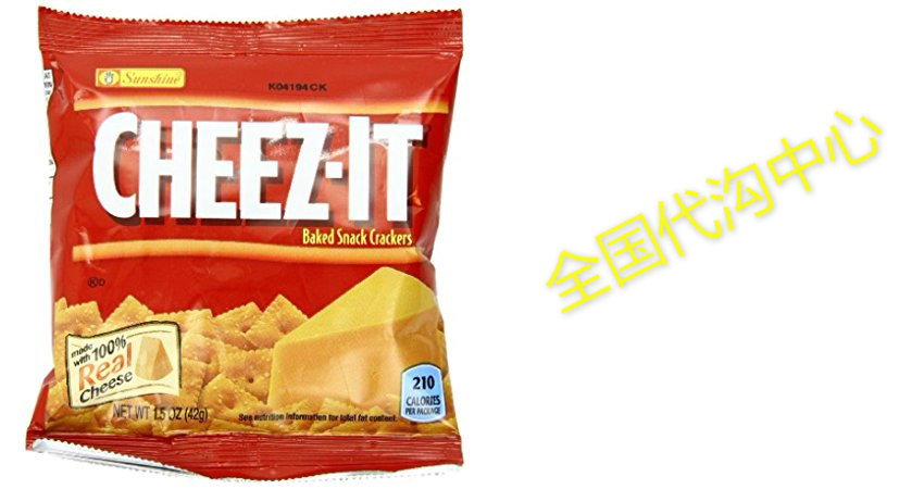 Kellogg's Cheez-It Baked Snack Crackers(Original, 1.5-Ounc_虎窝淘