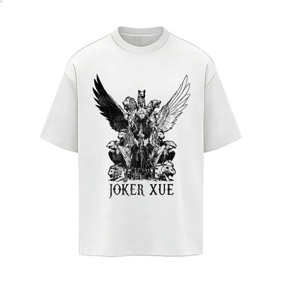 JOKERXUE薛之谦万兽之王演唱会应援T恤手绘风印花宽松纯棉短袖夏