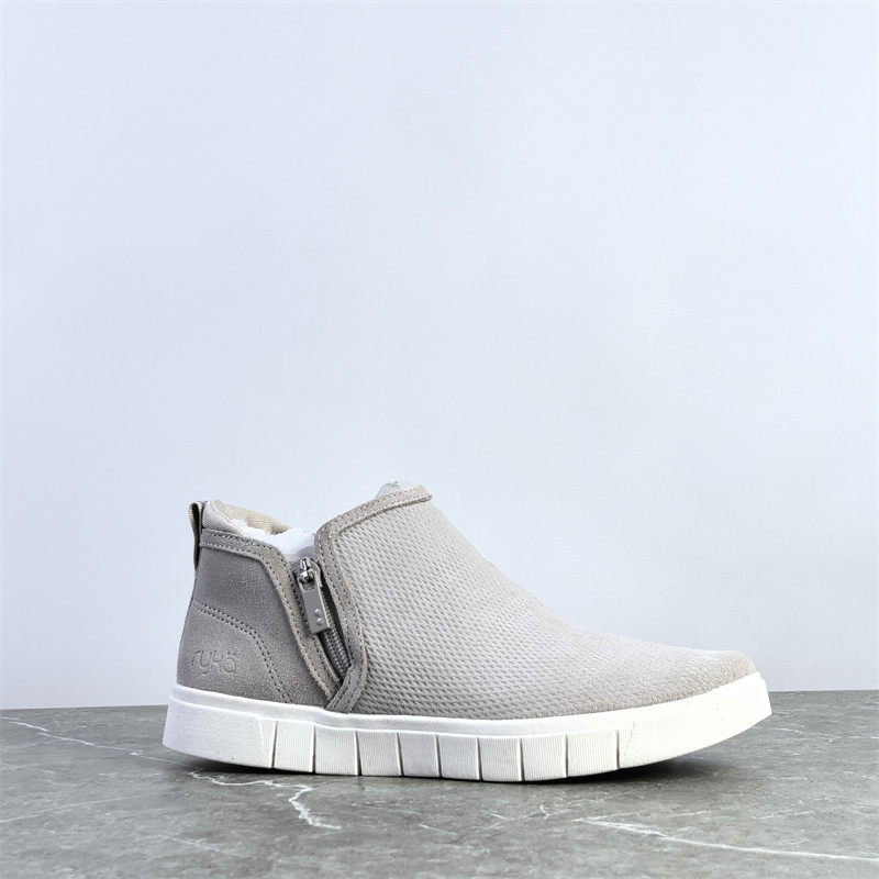 出美单中帮运动鞋女鞋真皮拼接侧拉链休闲鞋耐磨防滑厚底板鞋,运动鞋new,板鞋,淘宝优惠券,粉丝福利购,淘宝优惠卷