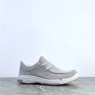 出美单百搭运动鞋女鞋绒布面拼接休闲鞋耐磨防滑厚底防水健步鞋