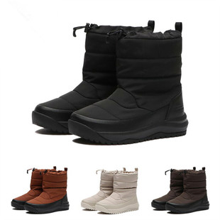 出日单轻量雪地靴加绒加厚保暖高帮户外棉靴防水防滑厚底棉鞋 男女
