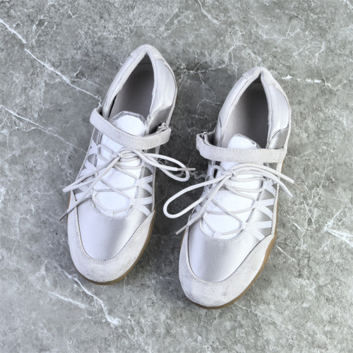 小日子单女士绑带芭蕾风休闲运动鞋舒适软底百搭玛丽珍鞋浅口单鞋