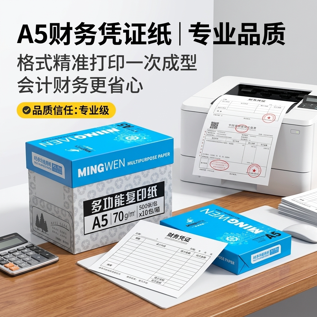 明闻A5财务凭证纸专业品质省心图片