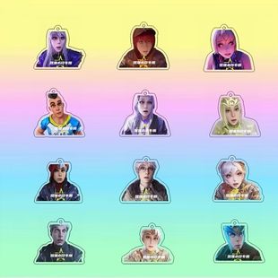 王者荣耀周边搞笑抽象司马懿刘备澜司空震影超标回答我包包挂件