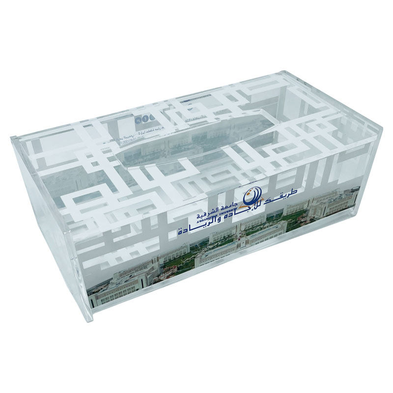 【新款】亚克力轻奢简约个性定制DIY抽纸盒