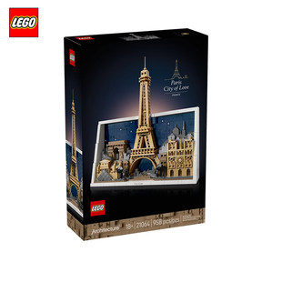 LEGO乐高21064建筑巴黎城市地标男女孩积木拼装生日礼物儿童玩具